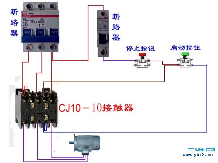 实用电路实物接线图