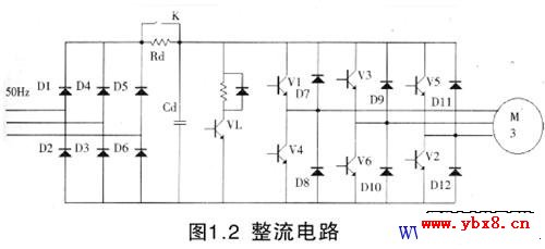 变频器基本电路图