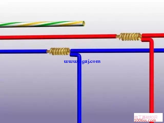 电线接线图教程_家装电线布线实例图
